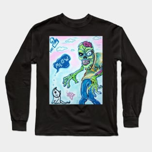 My Pet Zombie 2 - Here Kitty Kitty Long Sleeve T-Shirt